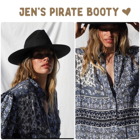 NWT ✨ JEN'S PIRATE BOOTY • P / S • Roma Lockhart Tunic • Storm • $180 • SMALL - Picture 3 of 10
